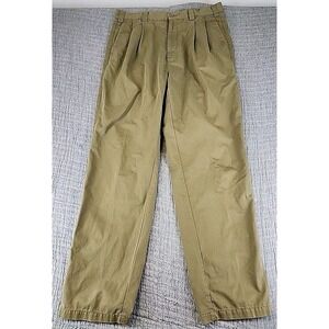 Tommy Bahama Pants Mens 36x33 Green Tencel Straight Fit Travel Workwear